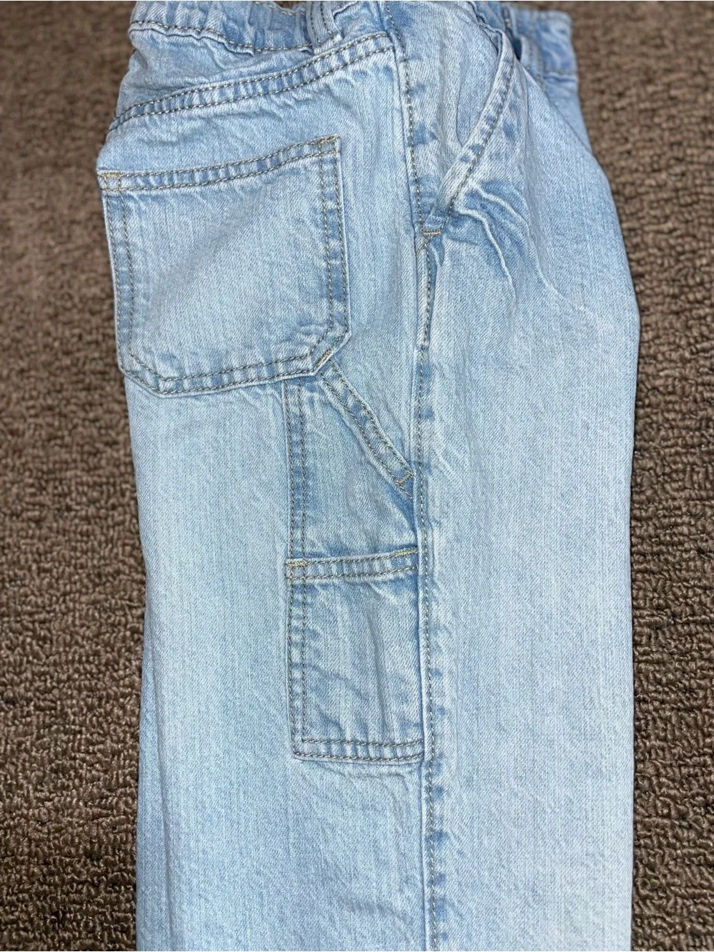 OshKosh B’gosh Boys Size 6 Jeans Lot of 2 Classic Denim Pants Light & Dark Wash